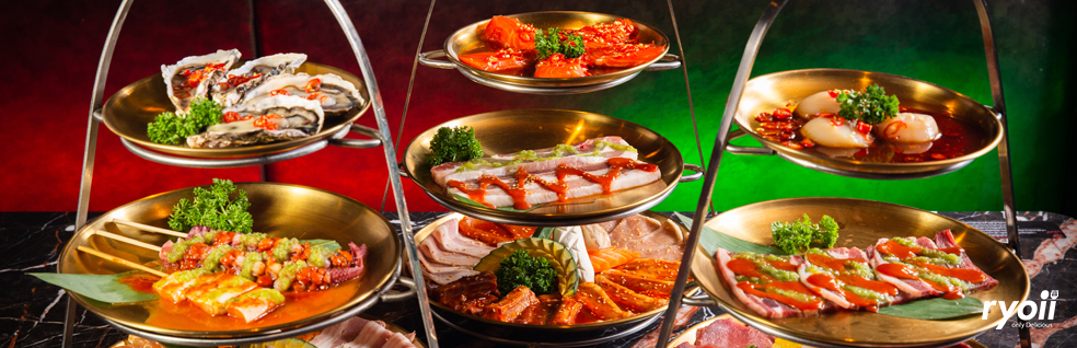 Sukishi Korean Charcoal Grill สาขา Central World (Two tone party A la carte New Menu)